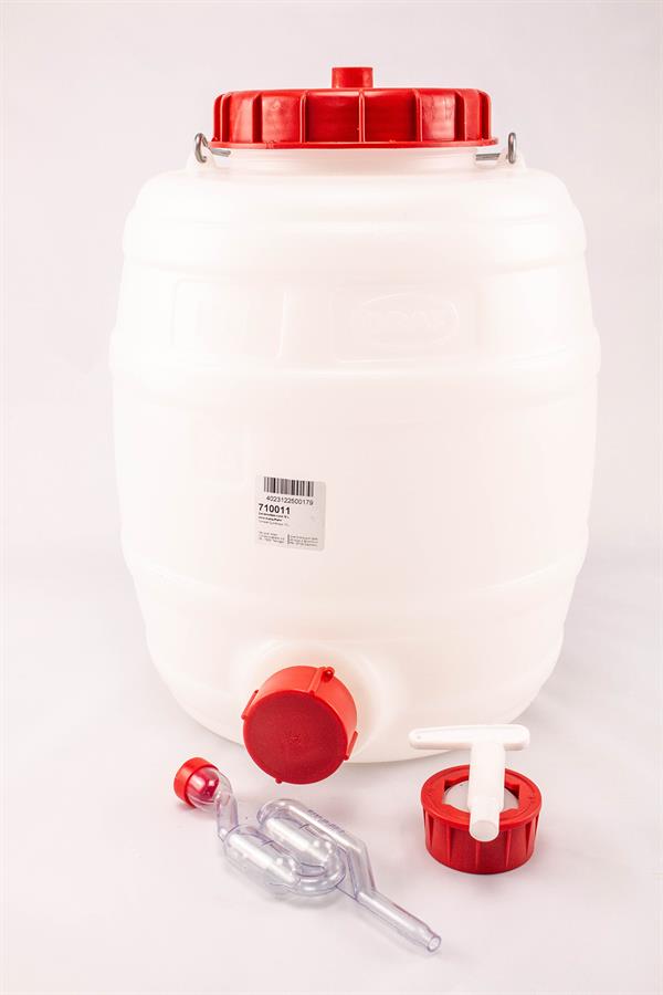 Gärspund 17 cm – universeller Gärverschluss für Gärgläser, Gäreimer und Glasballons (bis zu 50 L)