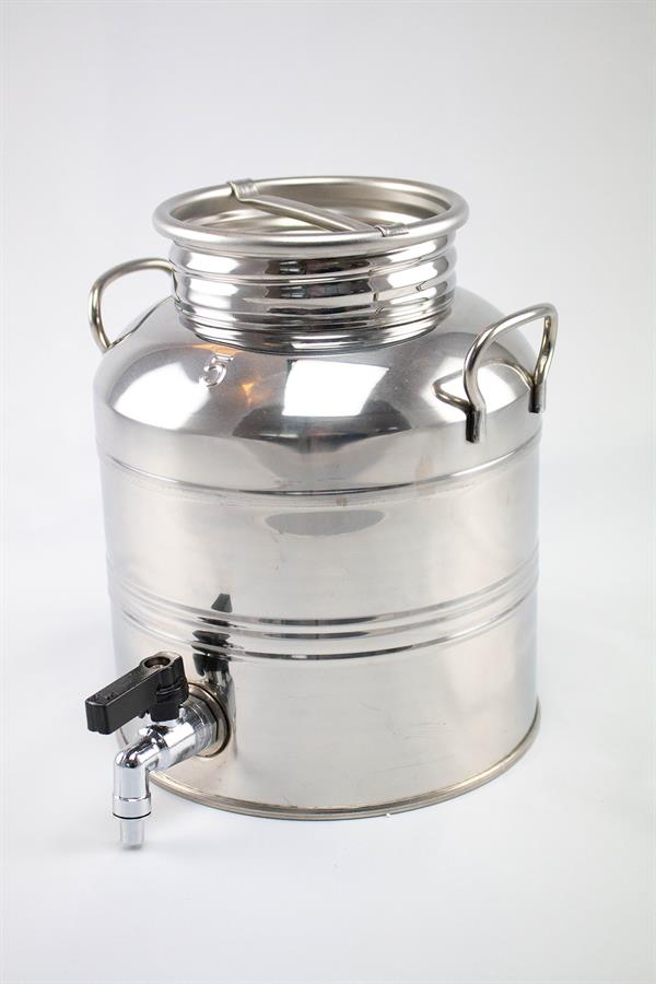 Rustfri ståltank, 5 liter