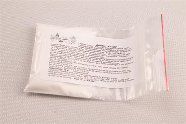 Vinoferm 'Malocid', kultur til kontrolleret malo-mælkesyregæring, 25 gr