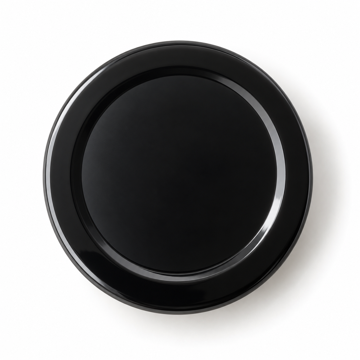 Skruelåg (høje) til glas og flasker, sorte, indre diameter 58 mm