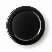 Skruelåg (høje) til glas og flasker, sorte, indre diameter 58 mm