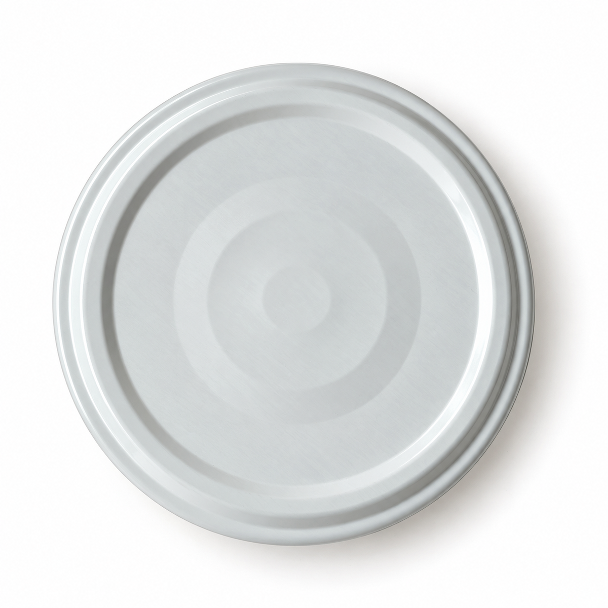 Skruelåg til glas og flasker, hvid, TO 63, indre diameter 63 mm