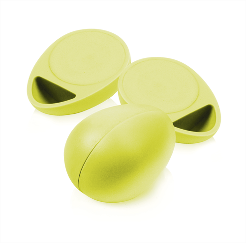 Tischdecken-Magnete, limettenfarben, Design: Nuance, 4 Stk.