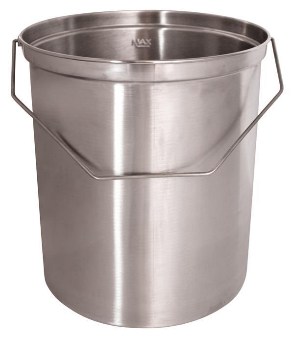 Ekstra beholder til pasteuriseringsapparat til mælk, yoghurt og ostefremstilling (varenummer 3184), 30 liter