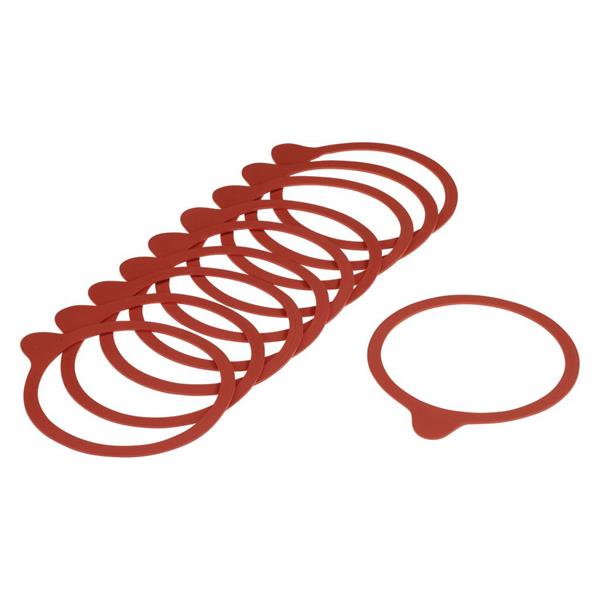 Gummiringe / Dichtungen für Einmachgläser, Weck, 112 x 128 mm, 10 Stk.
