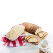 Hævekurv til brød, oval, lille