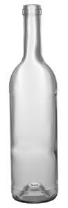 Hvidvinsflaske, klar. 0,75 liter, 1 stk