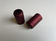 Krympehætter 54 mm – bordeaux, mat, 100 stk.