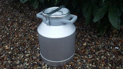 Mælkejunge med håndtag og låg, aluminium. 20 liter