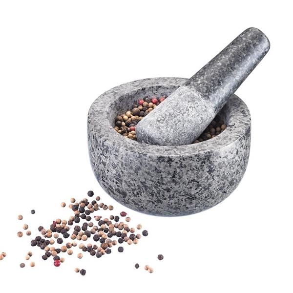 Morter, granit, diameter 13 cm