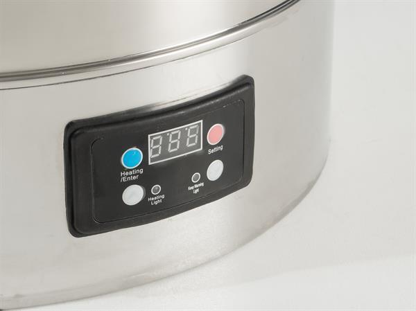 Pasteuriser, 14 litres, for milk, yoghurt, juice, beer and cheese making (electric)
