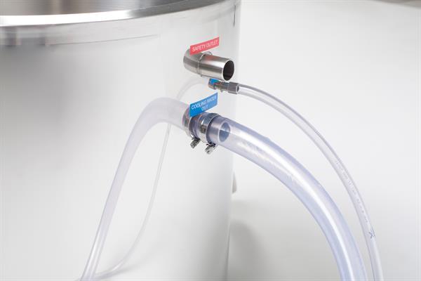 Pasteuriser, 50 litres, for milk, yoghurt, juice, beer and cheese making (electric)