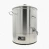 Braukessel 30 Liter – elektrischer Einkochautomat aus Edelstahl mit Thermostat und Auslaufhahn, Brewferm