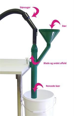 Beerenreiniger / Samenreiniger / Pollenreiniger für Staubsauger – effiziente Reinigung von Beeren, Getreide und Pollen