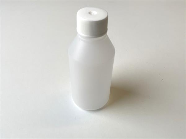 Prøveflaske / Lille opbevaringsflaske med tætsluttende låg, 100 ml, 5 stk