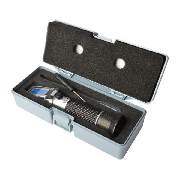 Honningrefraktometer med ATC – 58–90 % Brix / 12–27 % vand