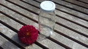 Saftflaske / mostflaske af glas med skruelåg, 0,25 liter