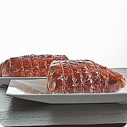 Snøregarn, rødt /hvidt, 1 rulle, 450 meter