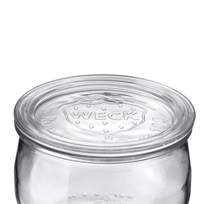 Weck glas med glaslåg, tulipanformet, dia. 100 mm, 500 ml
