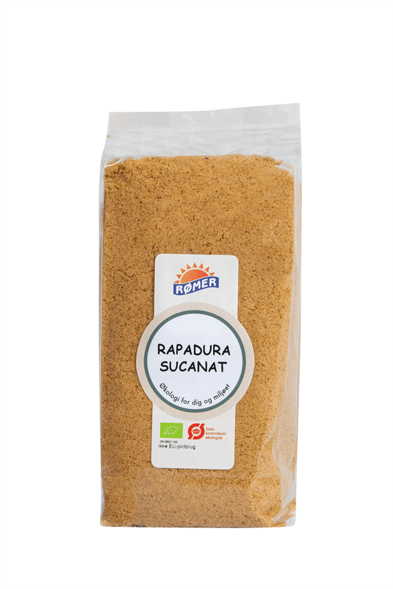 Rapadura Sucanat, Rømer, Økologisk, 500 gram