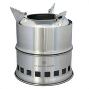 Wood Stove / lejrkomfur i rustfrit stål – Stabilotherm Stack