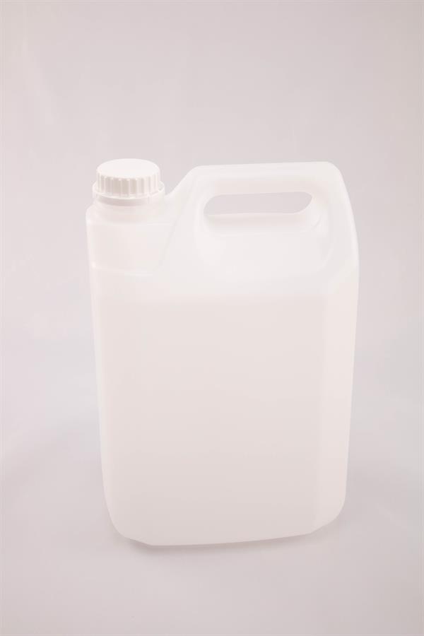 5 liters plastdunk med hvid prop