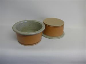 Drypskål - Platform til vineddikekrukke (varenummer 7053), brun, stor, 1 stk