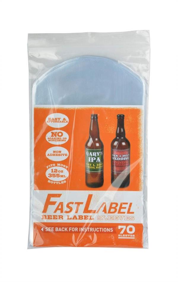 scarp samtale Stearinlys FastLabel krympelommer til ølflasker, lille størrelse, 70 stk