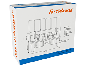 FastWasher™ flaskevasker, 24 flasker