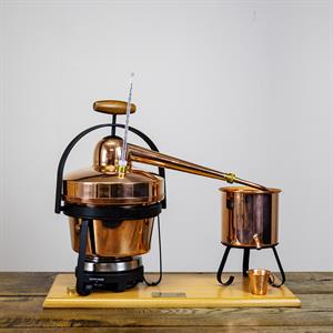 Destillationsapparat med el-kogeplade, 2,75 liter