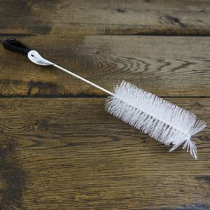 Flaskerensebørste "stor", sort håndtag, længde 43 cm