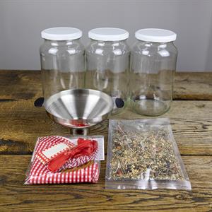 Det lille syltesæt (med ståltragt)