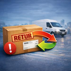 Postnord - Strafgebyr for returneret pakke og genforsendelse af pakke