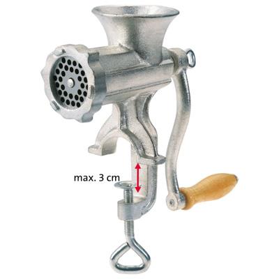 Kødhakker i galvaniseret stål – klassisk manuel kødhakker